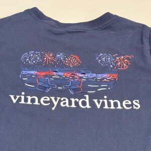 Vineyard Vines Dark Blue Cotton Tee